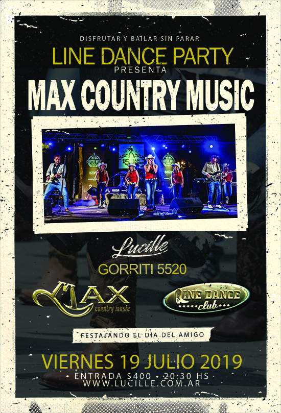 Show de MAX & LINE DANCE CLUB EN LUCILLE